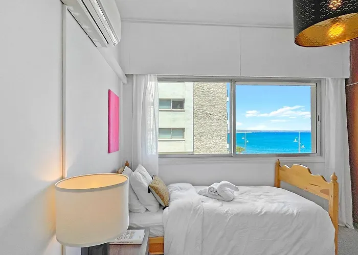 2br Seafront In Center With Community Pool Larnaca